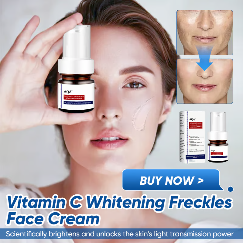 š„AQAā¢Vitamin C Whitening Freckles Face Cream Remove Melasma Dark Spots Lighten Melanin