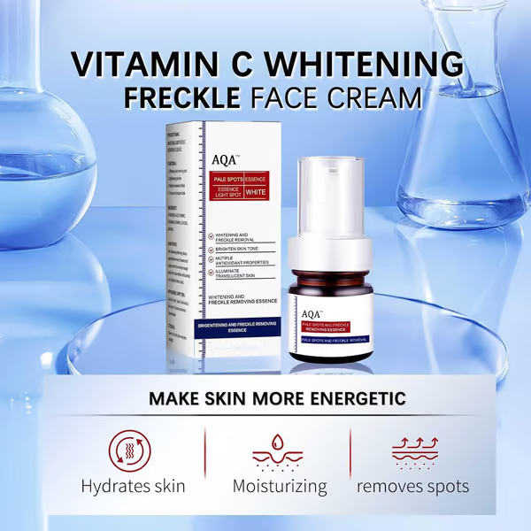 š„AQAā¢Vitamin C Whitening Freckles Face Cream Remove Melasma Dark Spots Lighten Melanin