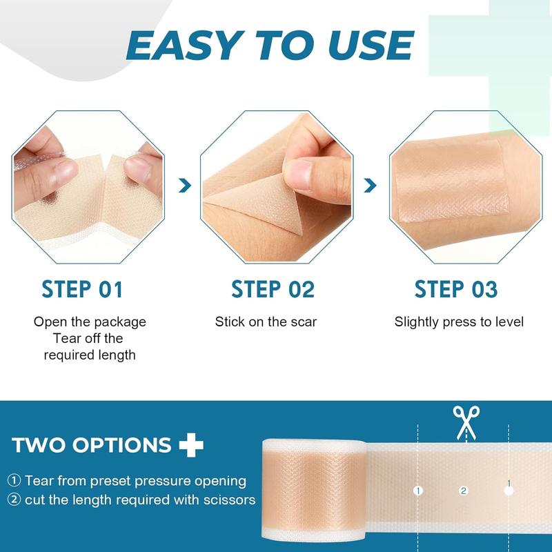 Just one week is needed— Scar Repair Patch